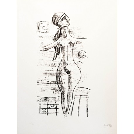 Mario Tozzi Lithographie Femmes chefs