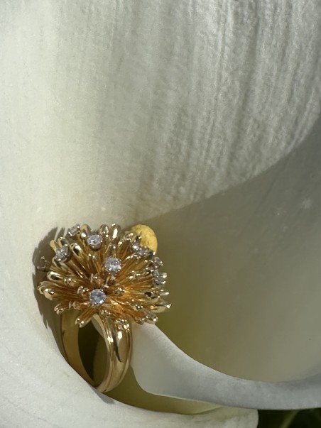 Firework Cocktail ring 