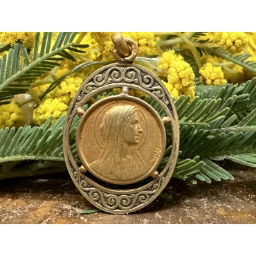 Médaille Vierge Marie Ajourée