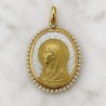 Médaille Vierge Marie de la Belle Epoque.