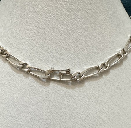 Collier maille Figaro infini