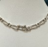 Collier maille Figaro infini