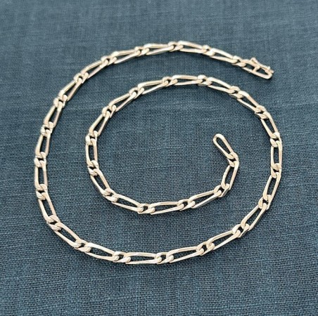 Collier maille Figaro infini