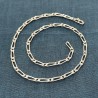 Collier maille Figaro infini