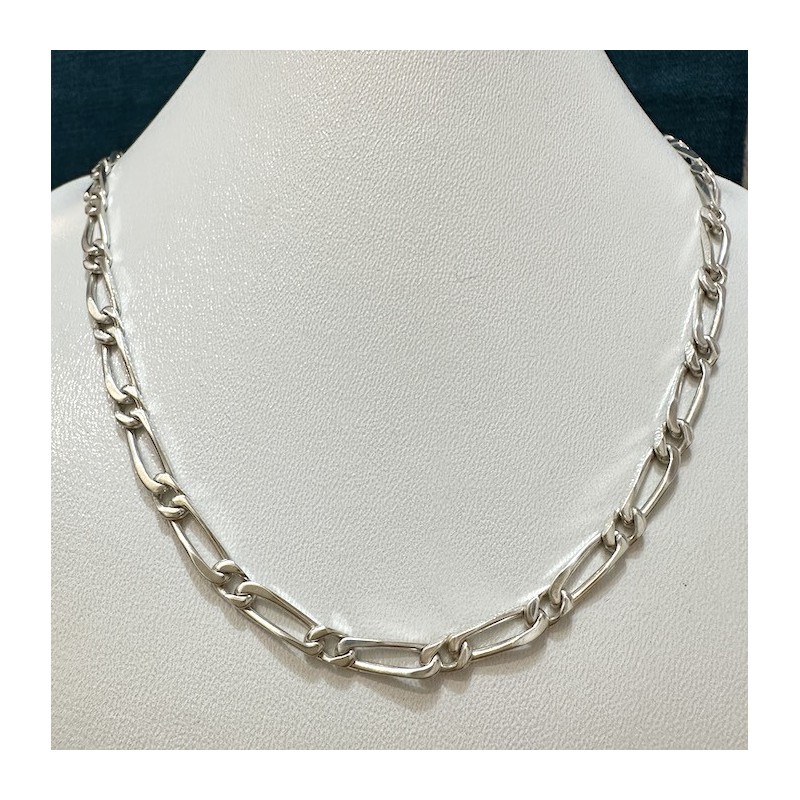 Collier maille Figaro infini