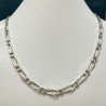 Collier maille Figaro infini