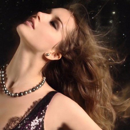 Tahitian pearl choker 