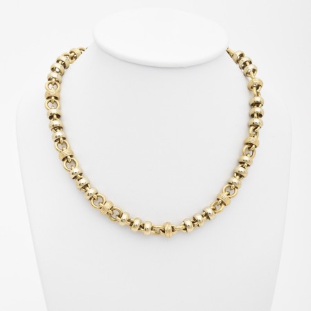 collier ras de coup or 