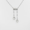 French Négligé Platinum and Diamond Necklace