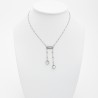 French Négligé Platinum and Diamond Necklace