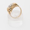 BAGUE OR JAUNE 18 KT 1940