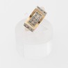 BAGUE OR JAUNE 18 KT 1940