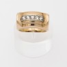 BAGUE OR JAUNE 18 KT 1940
