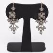 Pendants d'oreilles fleur