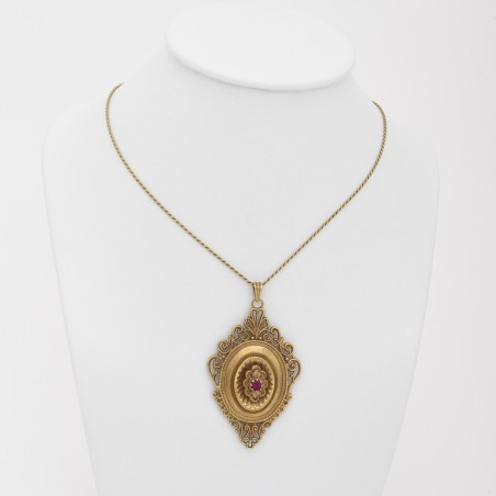 French Antique Gold Locket