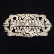 Broche art deco