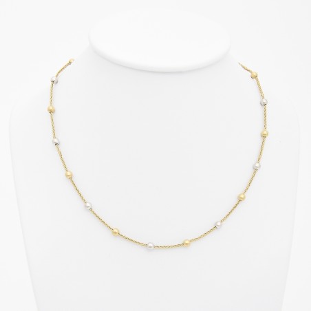 chaine perles d or 