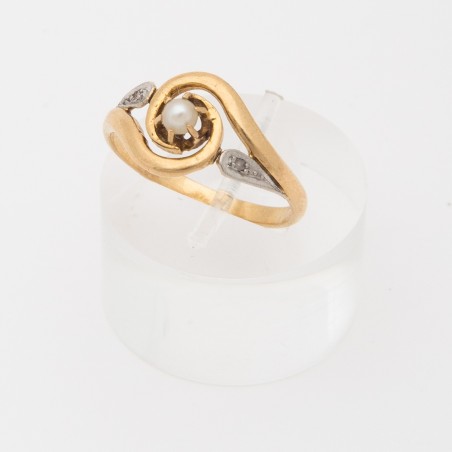 BAGUE TOURBILLON ART NOUVEAU 