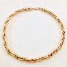 Chaine tressé or 