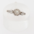 Bague de petit doigt, d’époque Napoléon III, perle fine et diamants