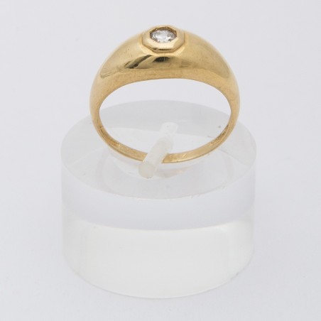 French Diamond Band ring