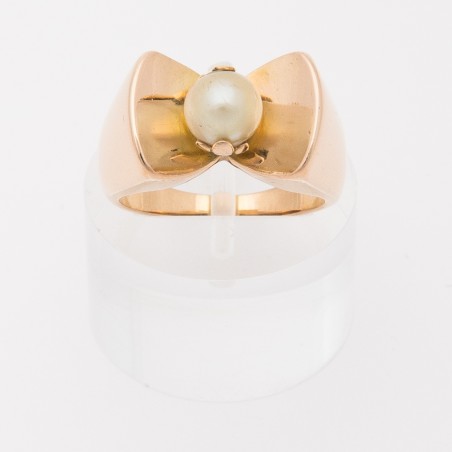 Vintage Pearl Tank ring