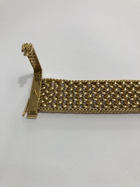 Bracelet ceinture tressée 1950