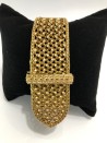 Bracelet ceinture tressée 1950