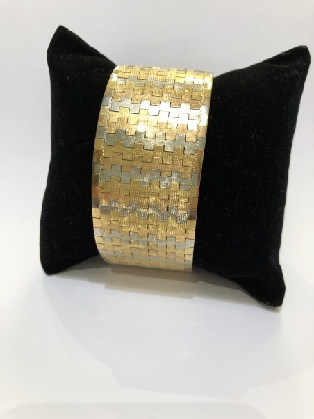 French 1950 gold bracelet