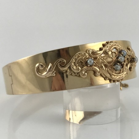 Napoléon III French Fine Pearls bracelet.