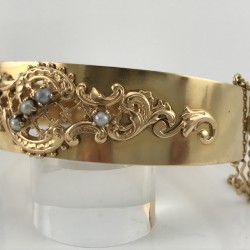 Napoléon III French Fine Pearls bracelet.