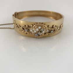 Napoléon III French Fine Pearls bracelet.