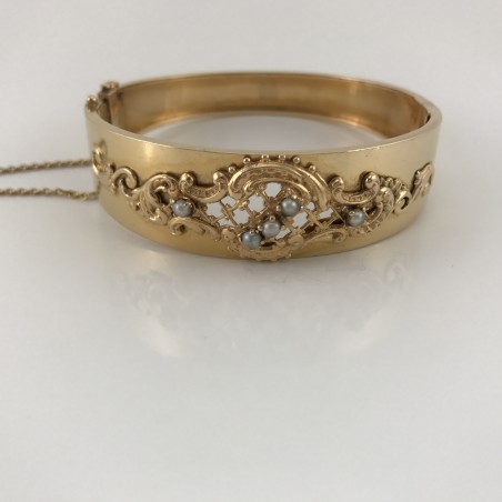 Napoléon III French Fine Pearls bracelet.