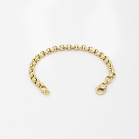 Bracelet Maille Forçat rondes