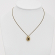 Sapphire Drop Pendant