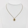 Sapphire Drop Pendant