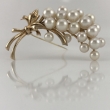 Mikimoto Grape Bundle Brooch