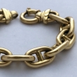 Big Navy Mesh Hermes styled Bracelet