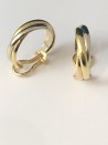 CARTIER TRINITY BOUCLES D OREILLES