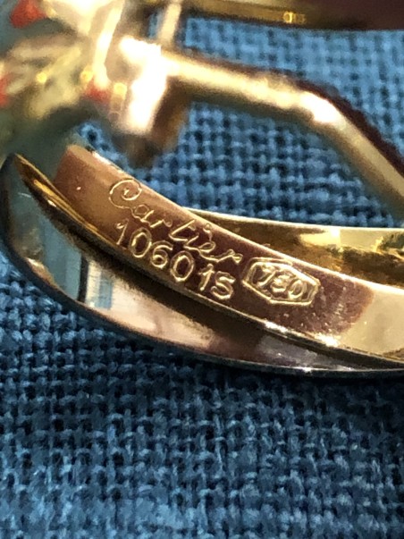 CARTIER TRINITY BOUCLES D OREILLES