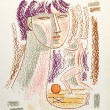 Mario Tozzi Lithographie Femmes chefs