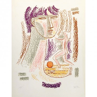 Mario Tozzi Lithographie Femmes chefs