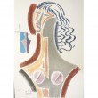 Mario Tozzi Lithographie Femmes chefs