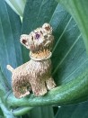 broche chien 