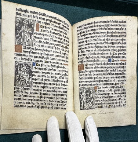 Livre d'heure Horae 1510