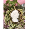 Antique Women Cameo on Agate