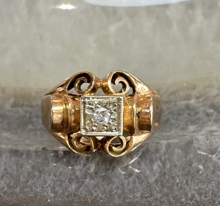 BAGUE ART DECO