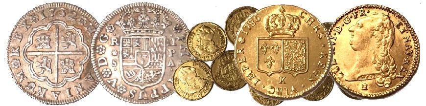 Antique coins