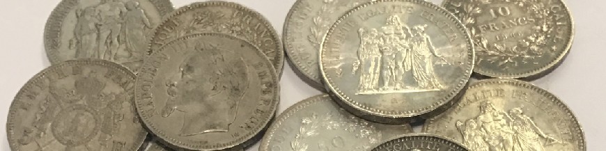 Silver coins 