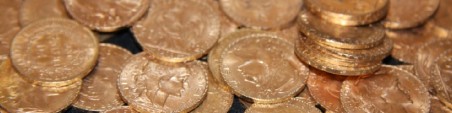 Gold coins